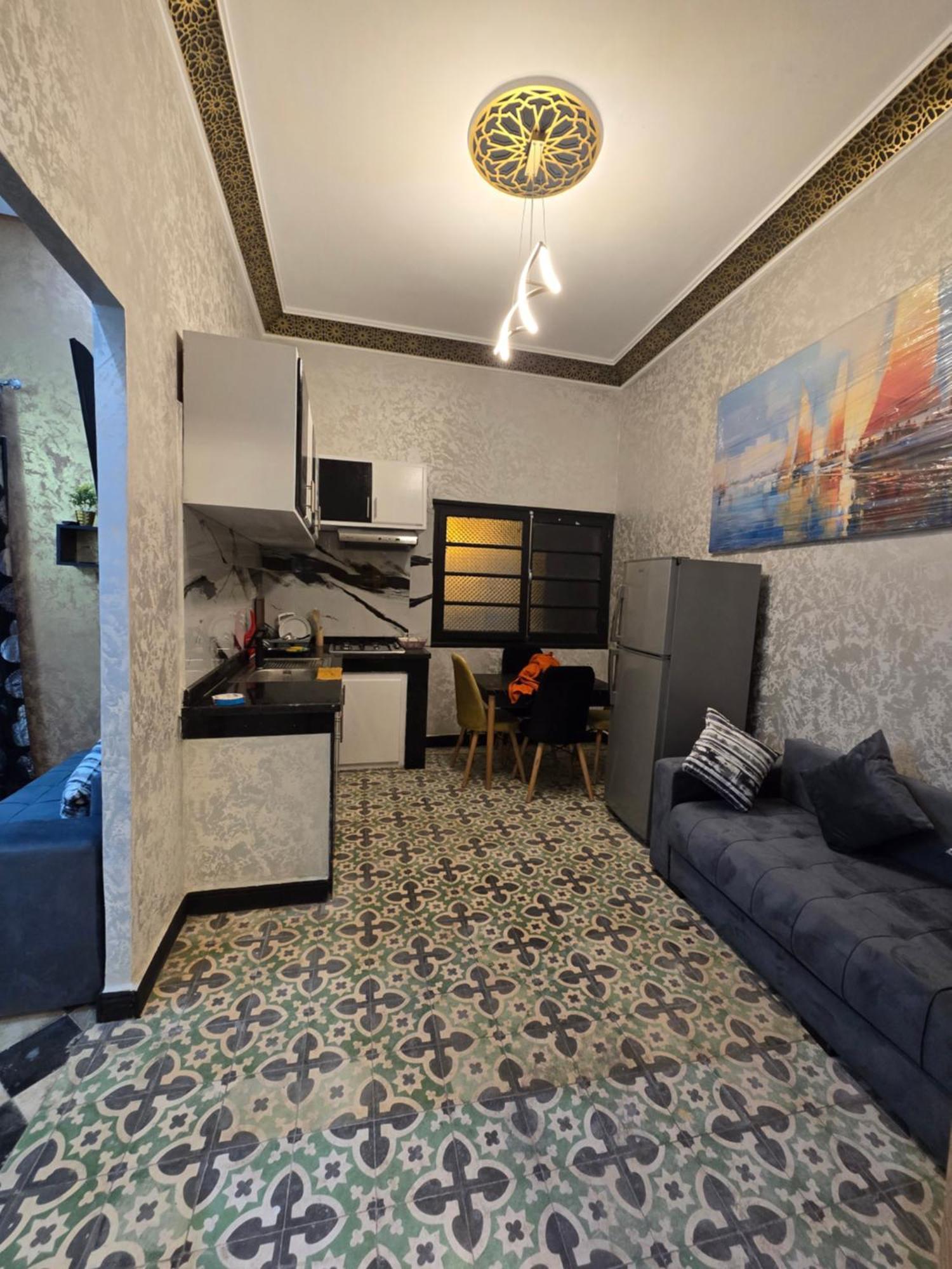 Centre Ville Plage Avec 1 Seule Chambre 3 Pieces Au Total Pour Famille Ou Personnes Serieuses Ель-Джадіда Екстер'єр фото